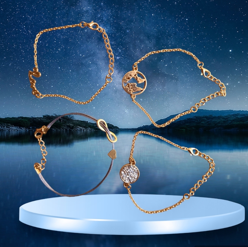Bundle of bracelets (4)